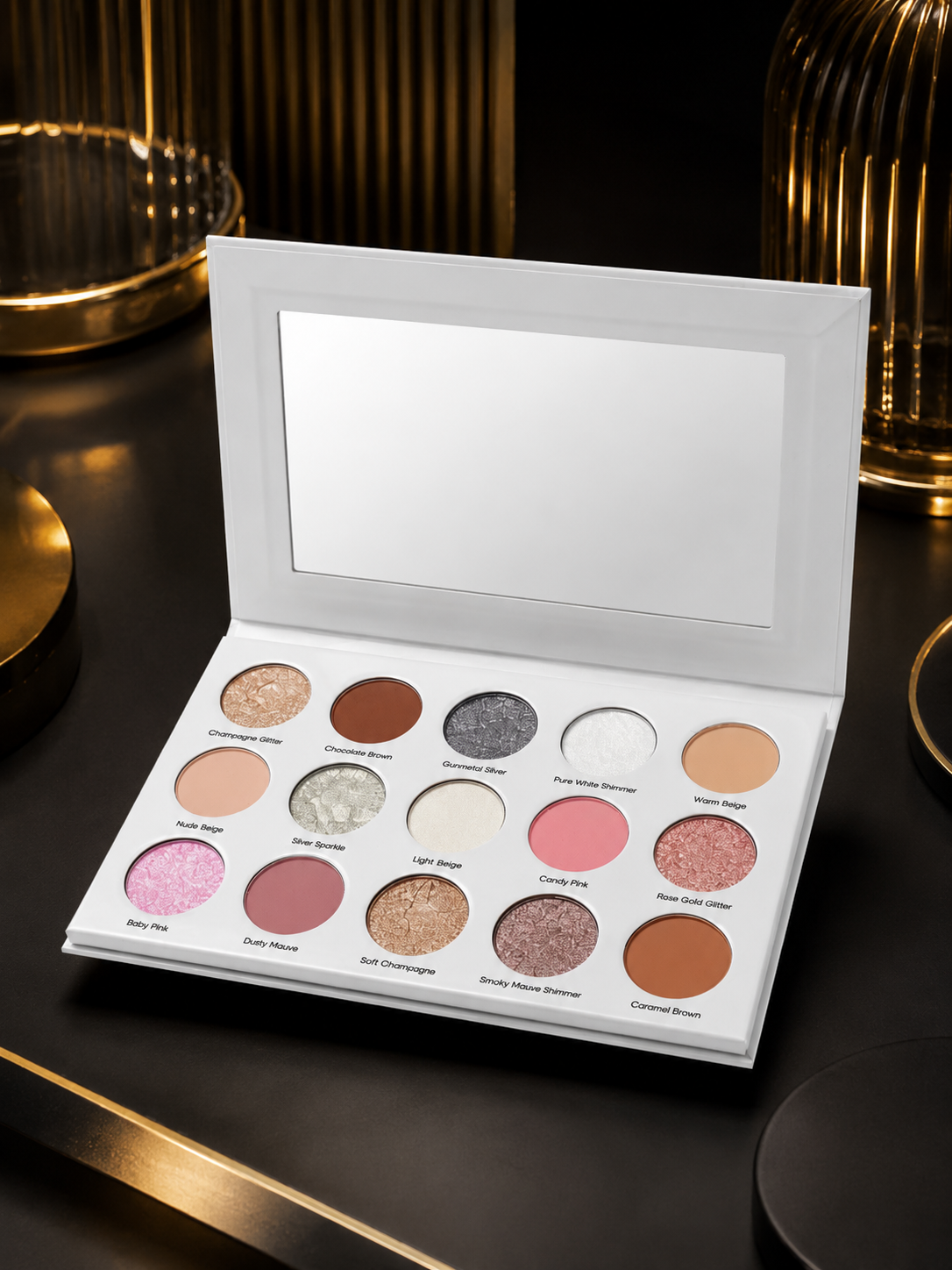 Vera Radiance 15-Shade Eyeshadow Palette